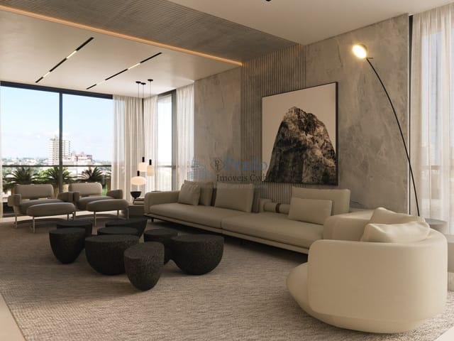 Apartamento com 169m² 3 quartos e 5 banheiros, à venda, no bairro Água Verde em Curitiba