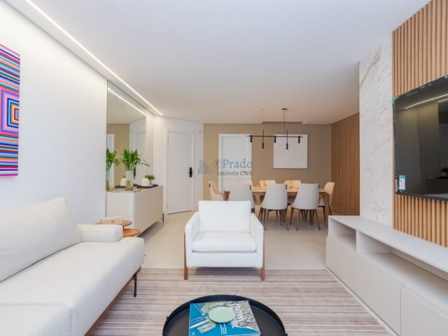 Apartamento 3 quartos e 4 banheiros, à venda, no bairro Seminário em Curitiba