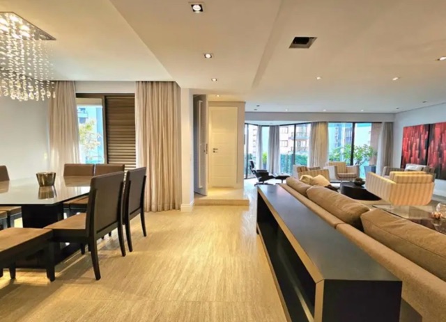 Apartamento com 163m² 2 quartos e 4 banheiros, à venda, no bairro Itaim Bibi em São Paulo