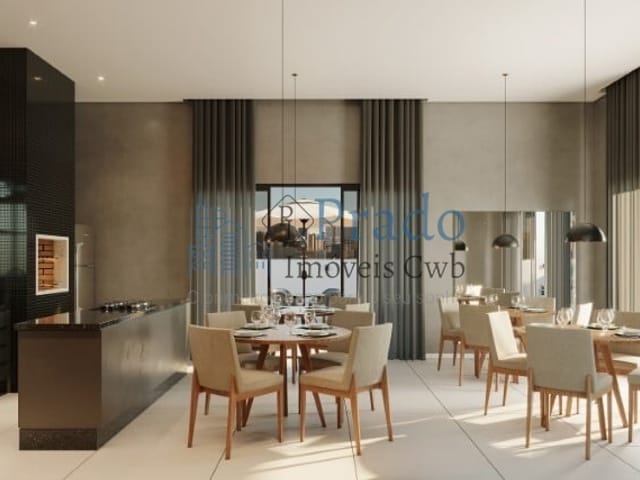 Studio com 32m² 1 quarto e 1 banheiro, à venda, no bairro Centro em Curitiba