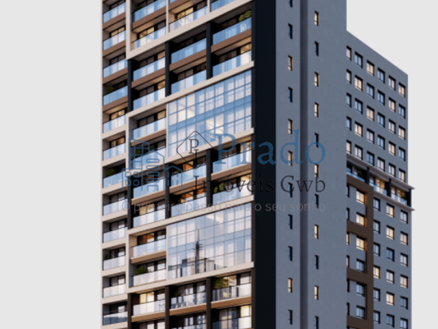Studio com 32m² 1 quarto e 1 banheiro, à venda, no bairro Centro em Curitiba