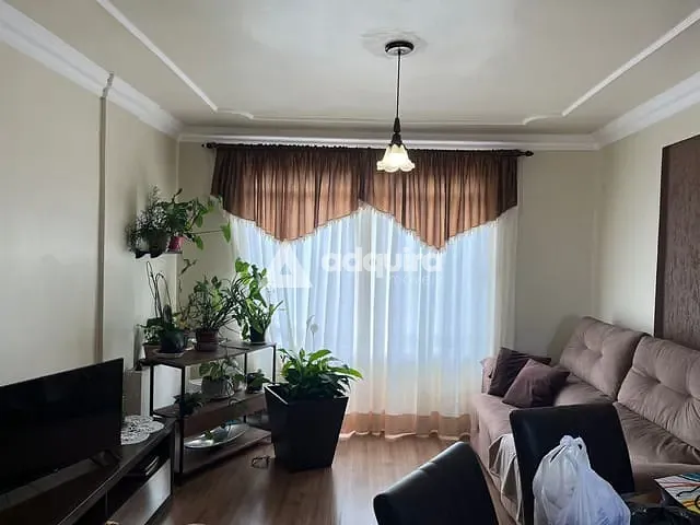 Apartamento 3 quartos e 1 banheiro, à venda, no bairro Centro em Ponta Grossa