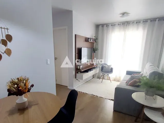 Apartamento com 74m² 2 quartos e 1 banheiro, à venda, no bairro Uvaranas em Ponta Grossa