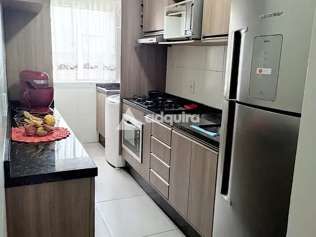 Apartamento com 74m² 2 quartos e 1 banheiro, à venda, no bairro Uvaranas em Ponta Grossa