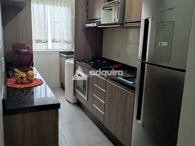 Apartamento com 74m² 2 quartos e 1 banheiro, à venda, no bairro Uvaranas em Ponta Grossa
