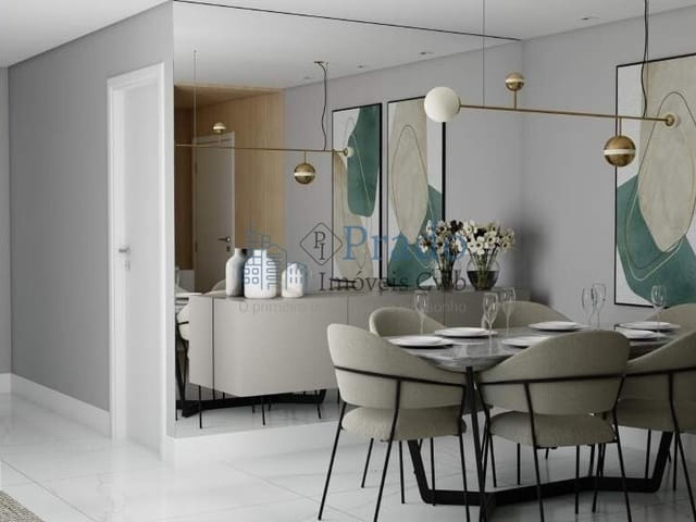Apartamento com 86m² 2 quartos e 2 banheiros, à venda, no bairro Centro em São José dos Pinhais