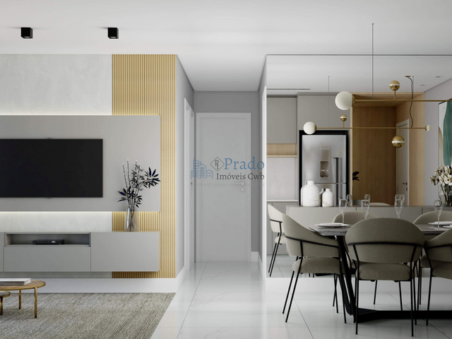 Apartamento com 99m² 3 quartos e 2 banheiros, à venda, no bairro Centro em São José dos Pinhais