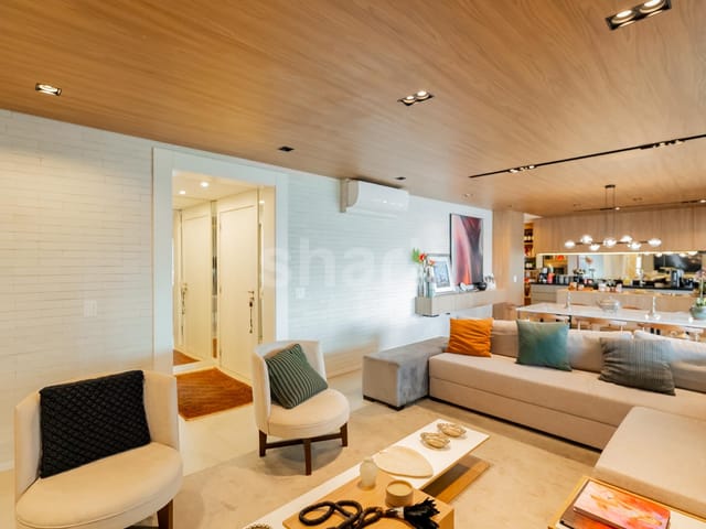 Apartamento com 178m² 3 quartos e 5 banheiros, à venda, no bairro Brooklin em São Paulo