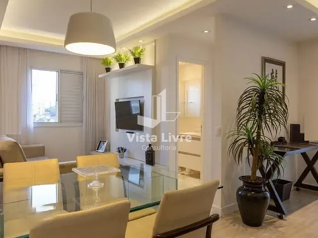 Apartamento com 58m² 1 quarto e 2 banheiros, à venda, no bairro Barra Funda em São Paulo