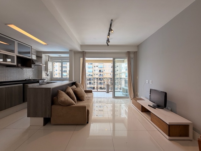Apartamento 1 quarto e 1 banheiro, para alugar, no bairro Alphaville Conde II em Barueri