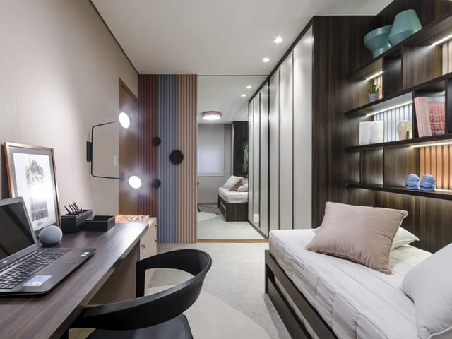 Apartamento com 76m² 2 quartos e 2 banheiros, à venda, no bairro Jardim das Nações em Taubaté