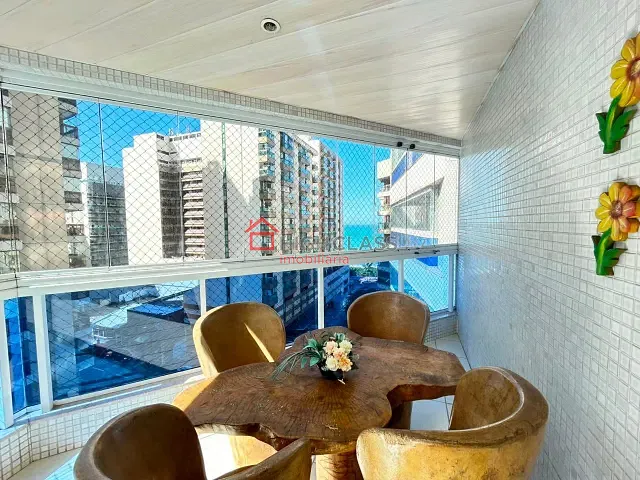 Apartamento com 130m² 3 quartos e 3 banheiros, para alugar, no bairro Praia da Costa em Vila Velha