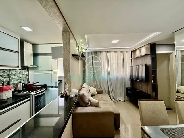 Apartamento 2 quartos e 1 banheiro, para alugar, no bairro Gleba Fazenda Palhano em Londrina