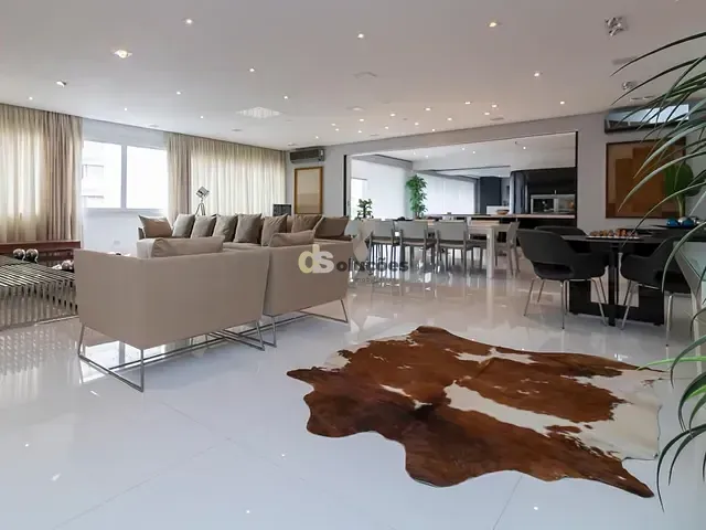 Apartamento 5 quartos e 6 banheiros, à venda, no bairro Higienópolis em São Paulo