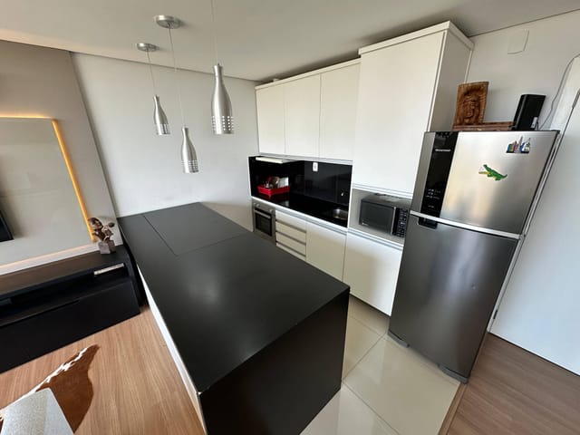 Foto do Apartamento - Apartamento mobiliado à venda no Studio Residence, Centro, Pelotas, RS, 48 m², 1 dormitório, 1 vaga, posição solar leste, aceita pets, andar alto | UP Imóveis