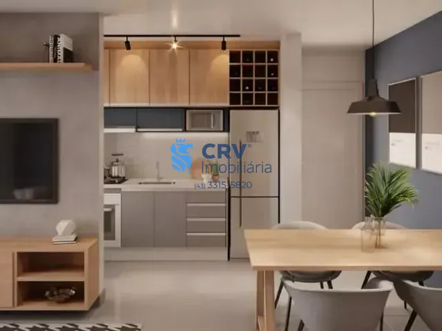 Apartamento com 123m² 2 quartos e 1 banheiro, à venda, no bairro Jardim Olímpico em Londrina