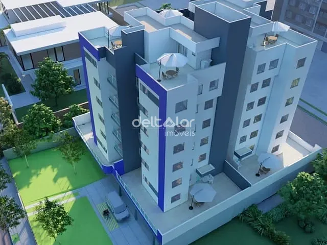 Apartamento com 54m² 2 quartos e 2 banheiros, à venda, no bairro Santa Branca em Belo Horizonte