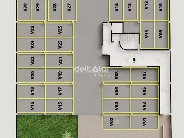 Apartamento com 54m² 2 quartos e 2 banheiros, à venda, no bairro Santa Branca em Belo Horizonte