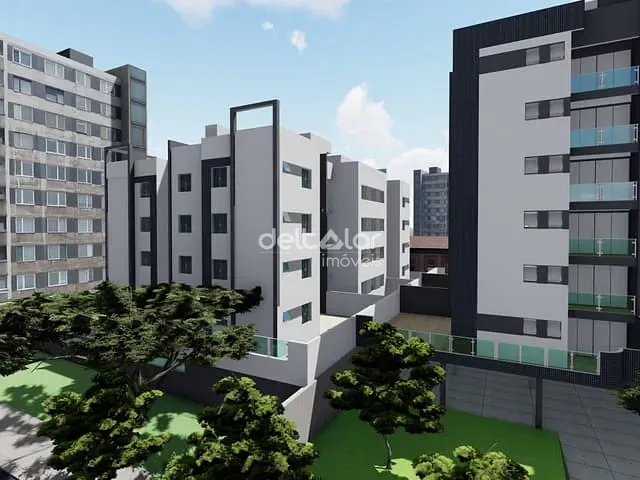 Apartamento 3 quartos e 2 banheiros, à venda, no bairro Santa Branca em Belo Horizonte