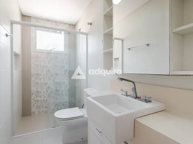 Apartamento com 108m² 2 quartos e 3 banheiros, à venda, no bairro Estrela em Ponta Grossa