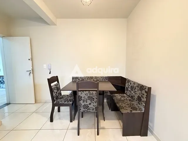 Apartamento 2 quartos e 1 banheiro, para alugar, no bairro Oficinas em Ponta Grossa