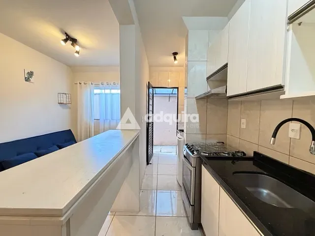 Apartamento 2 quartos e 1 banheiro, para alugar, no bairro Oficinas em Ponta Grossa