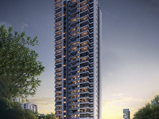 Foto do Apartamento - Apartamento à venda 3 Quartos 1 Suite 2 Vagas 93.97M² Brooklin Paulista São Paulo - SP | Retrato By Diálogo Home | Lares e Andares Imóveis