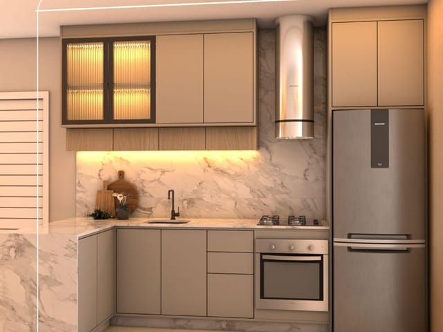 Apartamento 1 quarto e 1 banheiro, à venda, no bairro Três Vendas em Pelotas