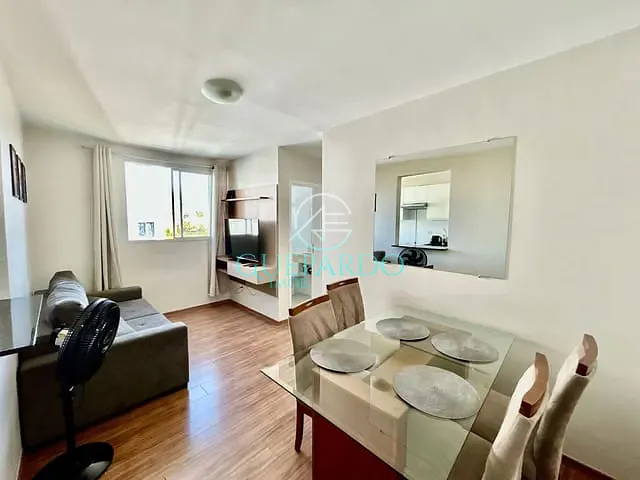 Apartamento 2 quartos e 1 banheiro, para alugar, no bairro Gleba Fazenda Palhano em Londrina