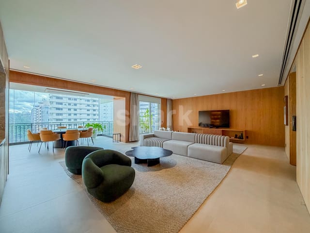 Apartamento com 200m² 2 quartos e 4 banheiros, à venda, no bairro Jardim Paulistano em São Paulo