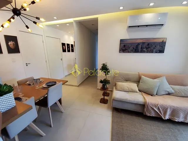Apartamento com 56m² 2 quartos e 1 banheiro, à venda, no bairro Parque Santo Antônio em Taubaté