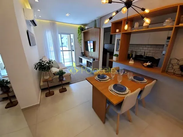 Apartamento com 56m² 2 quartos e 1 banheiro, à venda, no bairro Parque Santo Antônio em Taubaté