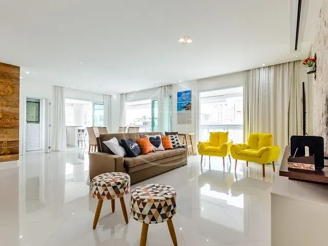 Apartamento com 175m² 3 quartos e 4 banheiros, à venda, no bairro Centro em Guarujá