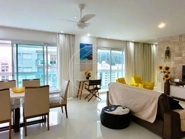 Apartamento com 175m² 3 quartos e 4 banheiros, à venda, no bairro Centro em Guarujá