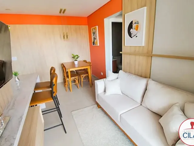 Apartamento 2 quartos e 2 banheiros, para alugar, no bairro Novo Mundo em Curitiba