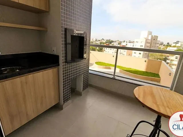 Apartamento 2 quartos e 2 banheiros, para alugar, no bairro Novo Mundo em Curitiba