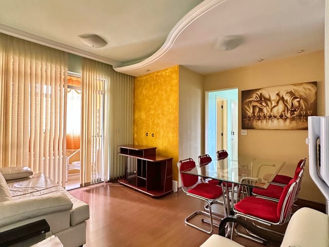 Foto do Apartamento - Apartamento para locação mobiliado com 3 quartos (1 suíte)  e duas vagas cobertas, Planalto, Belo Horizonte, MG | Deltalar Imóveis