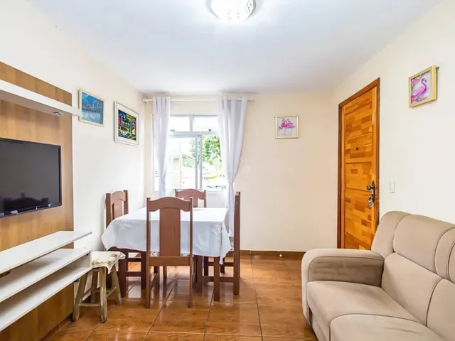 Apartamento 2 quartos e 1 banheiro, à venda, no bairro Cidade Industrial em Curitiba