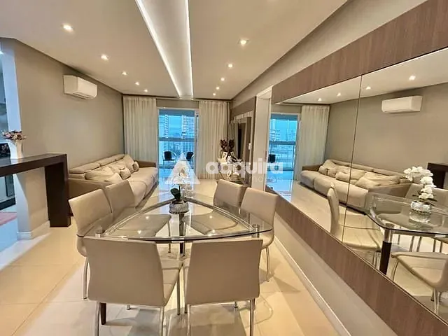 Apartamento com 192m² 3 quartos e 2 banheiros, à venda, no bairro Centro em Ponta Grossa