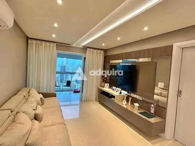 Apartamento com 192m² 3 quartos e 2 banheiros, à venda, no bairro Centro em Ponta Grossa