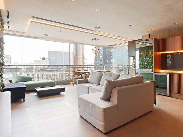 Apartamento com 197m² 3 quartos e 4 banheiros, à venda ou para alugar, no bairro Brooklin em São Paulo