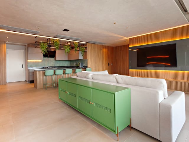 Apartamento com 197m² 3 quartos e 4 banheiros, à venda ou para alugar, no bairro Brooklin em São Paulo
