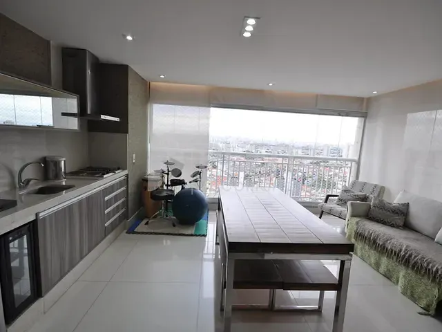 Apartamento com 96m² 2 quartos e 3 banheiros, à venda, no bairro Vila Leonor em São Paulo