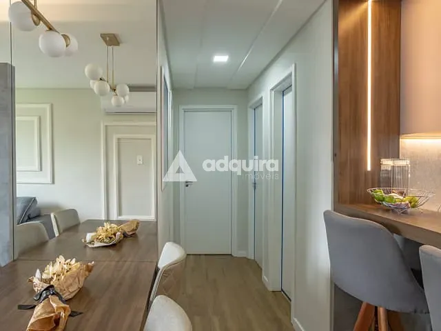 Apartamento 3 quartos e 1 banheiro, à venda, no bairro Uvaranas em Ponta Grossa