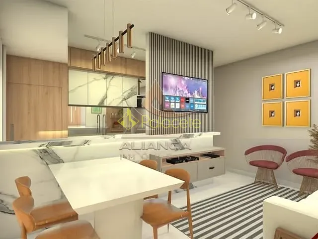 Apartamento com 144m² 3 quartos e 4 banheiros, à venda, no bairro Itaguá em Ubatuba
