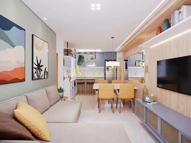 Apartamento com 144m² 3 quartos e 4 banheiros, à venda, no bairro Itaguá em Ubatuba