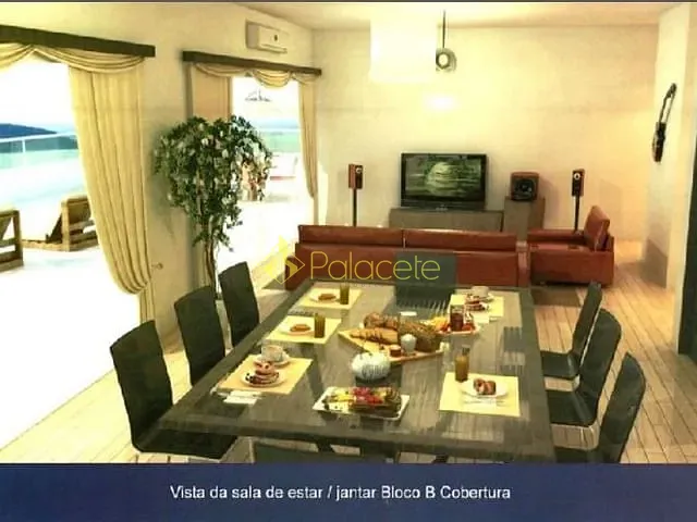 Apartamento com 144m² 3 quartos e 4 banheiros, à venda, no bairro Itaguá em Ubatuba