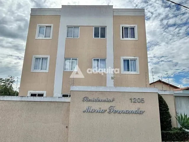 Apartamento com 63m² 2 quartos e 1 banheiro, para alugar, no bairro Orfãs em Ponta Grossa