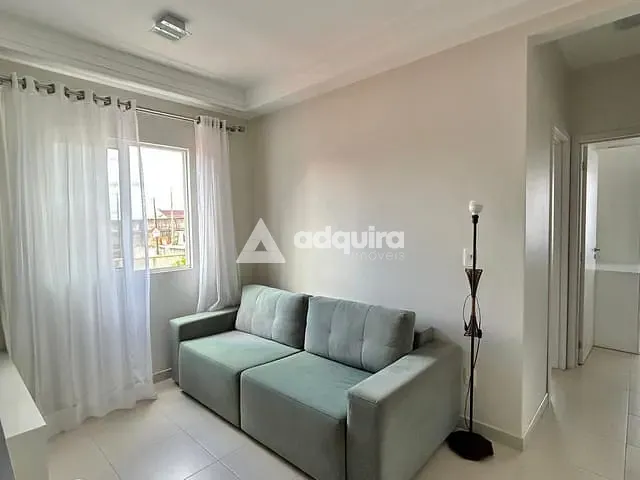 Apartamento com 63m² 2 quartos e 1 banheiro, para alugar, no bairro Orfãs em Ponta Grossa