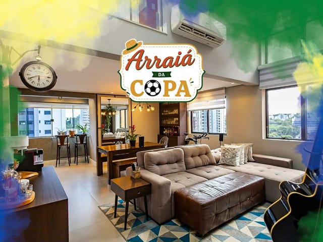 Apartamento 2 quartos e 2 banheiros, à venda, no bairro Cabral em Curitiba
